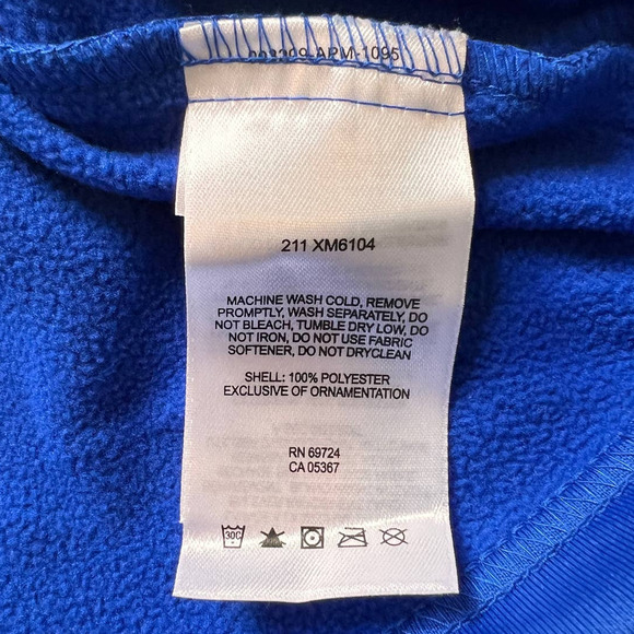 Columbia Florida Gators Blue Fleeced Lined 1/4 Zip Pull Over Jacket- L - Picture 6 of 13